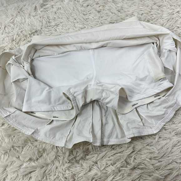 Lululemon Pace Setter Skirt White - Picture 3 of 6